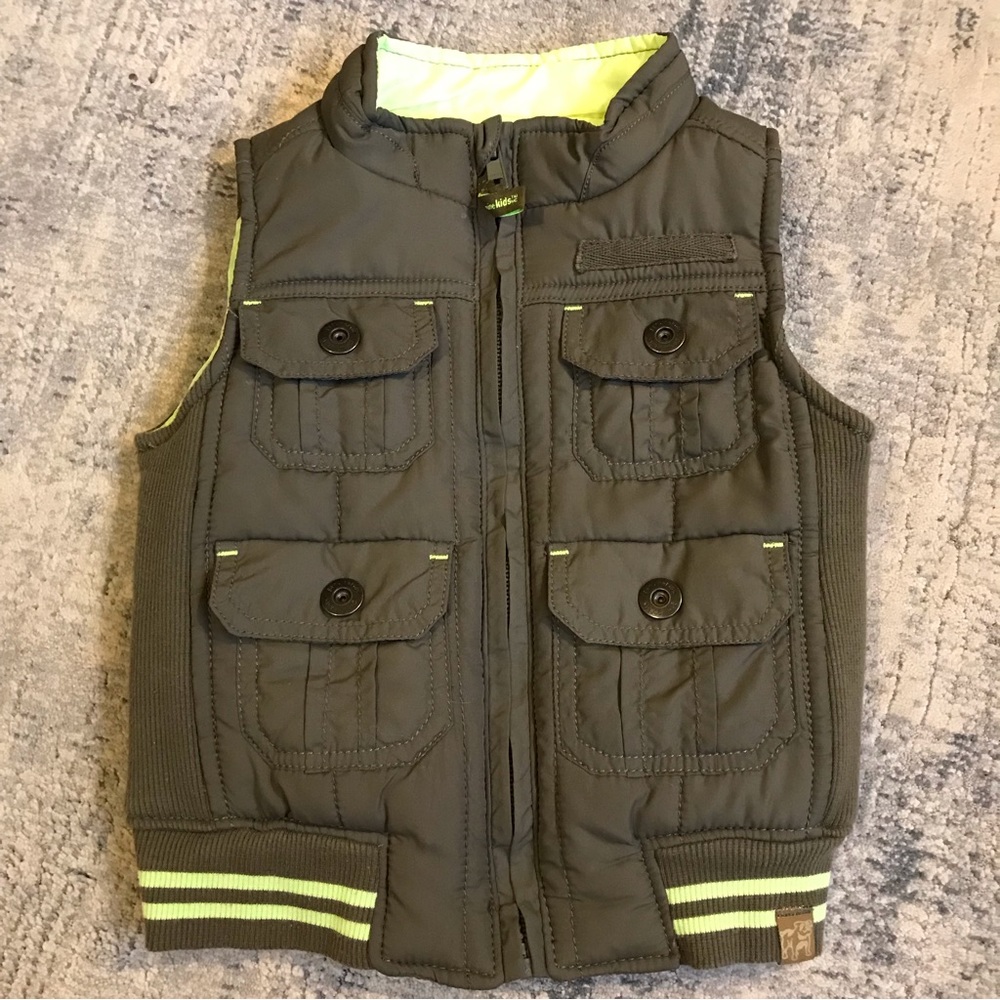 Vest Oshkosh B’Gosh Genuine Kids Olive Green 2T